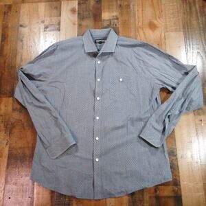 Thomas Payne of London Gray long sleeve button down